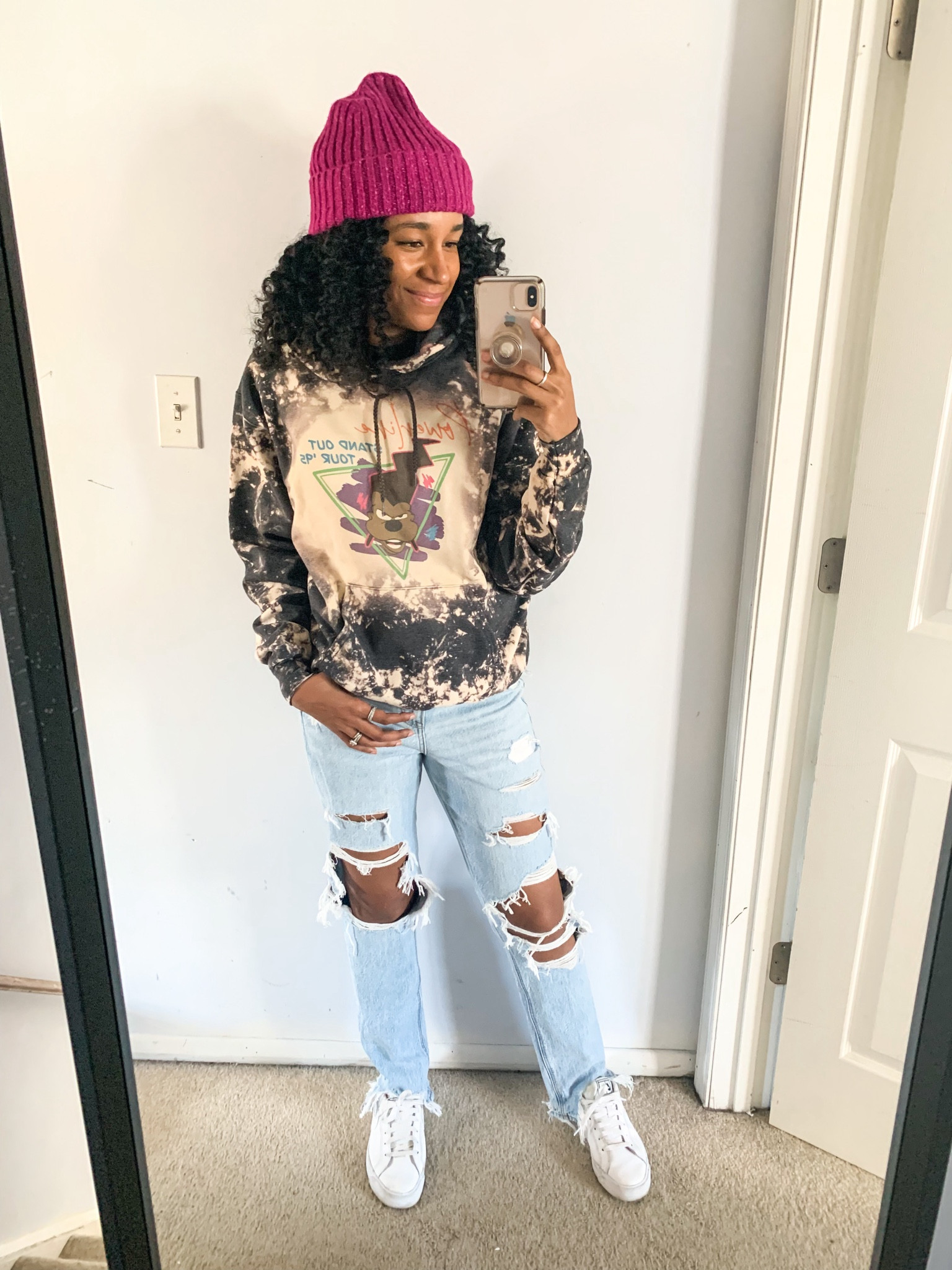 Who remembers Powerline from A Goofy Movie? It’s the best Disney movie ever. 

I was gifted this hoodie and it’s very good! 

#LTKstyletip #LTKfindsunder100 #LTKSeasonal