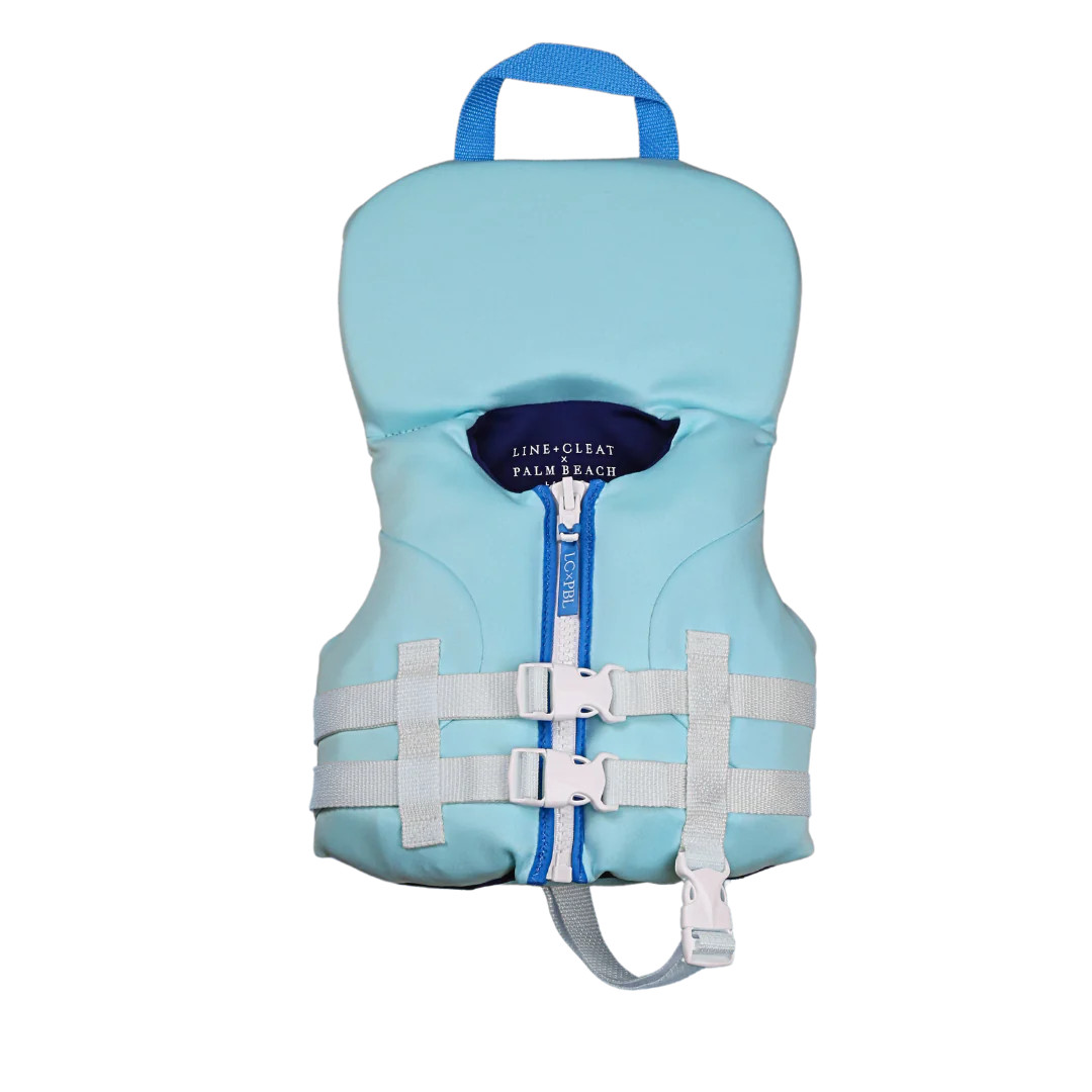 LC x PBL Blue USCG Life Jacket (0-30 lbs) | Line + Cleat
