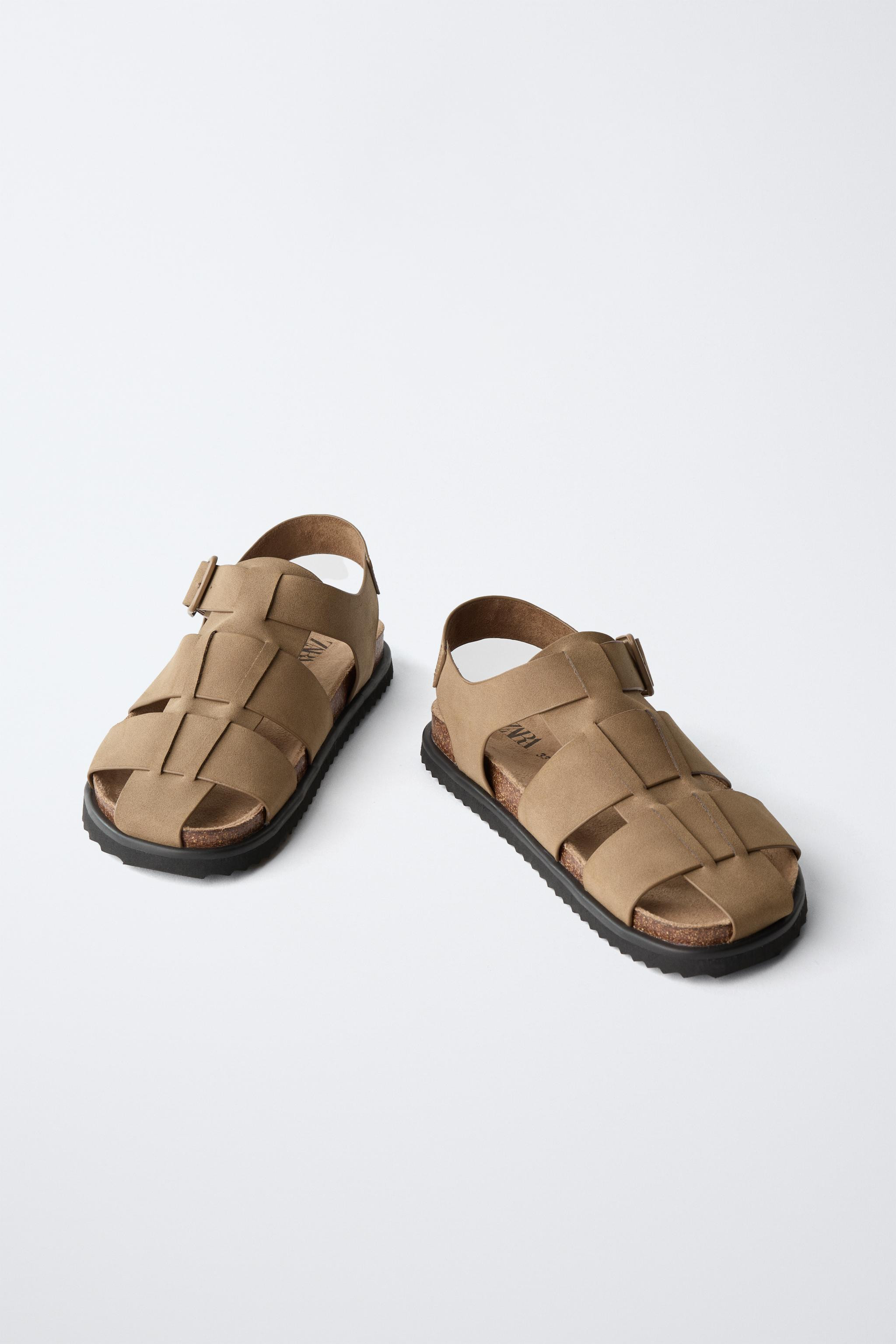 BUCKLED FISHERMAN SANDALS | Zara US