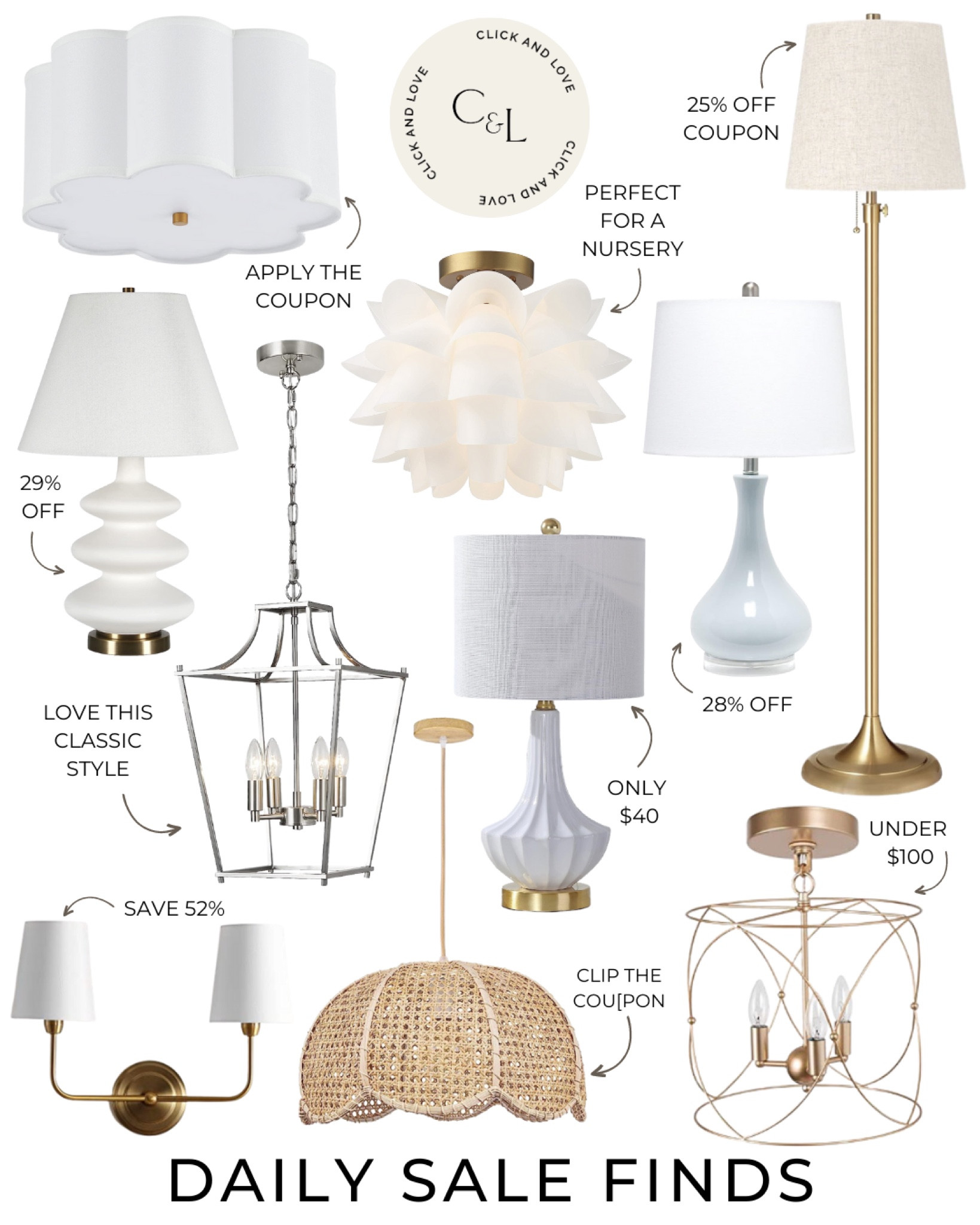 Lighting finds on sale! Lots of great deals in this mix! 

Lighting, lighting inspiration, pendant, chandelier, lamp, sconce, flush mount lighting, bedroom, closet, hallway, entryway, dining room, living room, Amazon, Amazon home, Amazon finds, Amazon must haves, Amazon sale, sale finds, sale alert, sale #amazon #amazonhome



#LTKhome #LTKsalealert #LTKstyletip