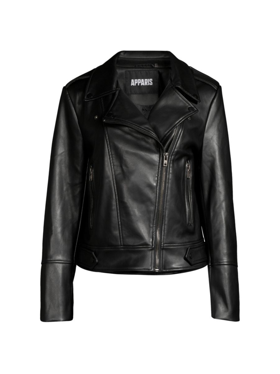 Sofi Faux Leather Moto Jacket | Saks Fifth Avenue