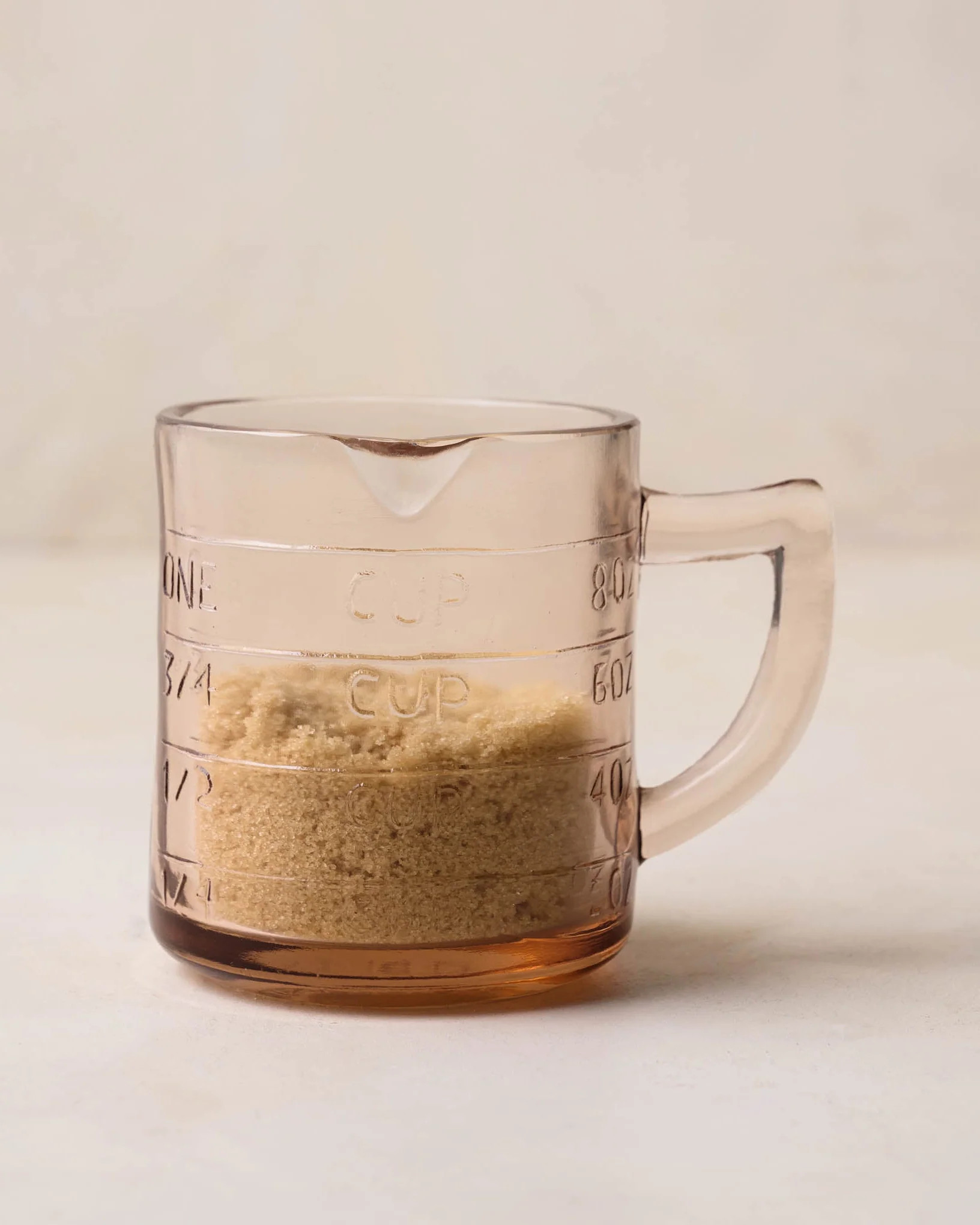 Blush One Cup Glass Measuring Cup | Magnolia