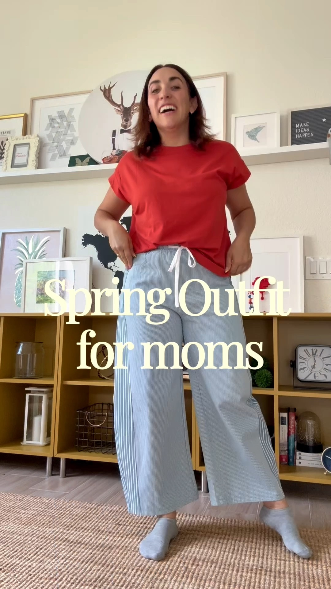 Siempre busco outfit cómodos para mi día a día de mamá. Este pantalón me gustó mucho para estos meses que comienza el calor porque no es tan pesado como un jean. Lo pedí talla M (y regularmente soy 8 de pantalón). La tshirt tiene un corte de mangas que me gusta porque es ligera pero tap cualquier gordito del brazo (la compré talla L)

#LTKootd #LTKmomlife #LTKgrwm