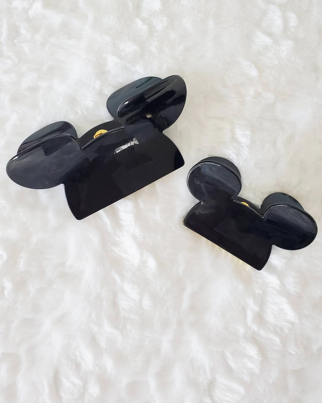 Mouse claw clip, Mouse hair clip, Mouse head claw clip, mickey gift, mouse present, park accessor... | Etsy (US)