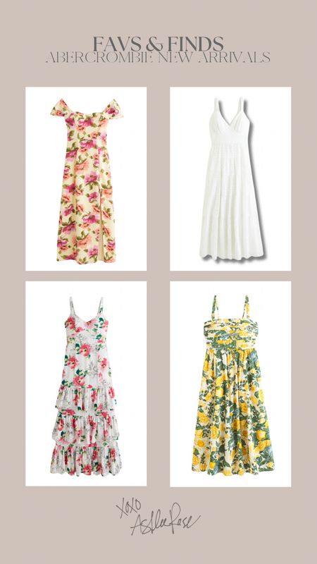 New spring/summer florals & more at Abercrombie 🌸☀️👗

Spring Dress, Dresses, Floral Dress

#LTKmidsize #LTKSeasonal