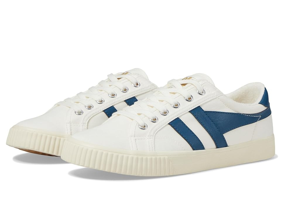 Gola Tennis Mark Cox (Off-White/Vintage Blue) Women's Classic Shoes | Zappos