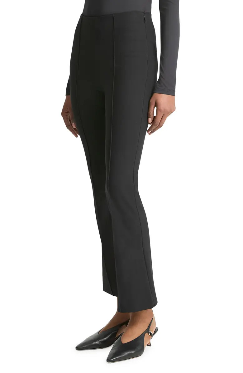 Niki Mid Rise Crop Flare Pants | Nordstrom