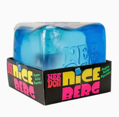 Nee Doh Nice Berg Giant Blue Squishy Fidget Stress Ball (1pc) | The Collection Texas