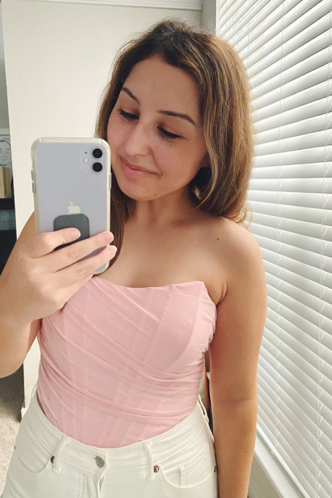 Cute #ValentinesDay outfit ideas - this gorgeous corset top from #Amazon! Only $30 and comes in so many colors. Make sure to size up! 

#LTKunder50 #LTKFind