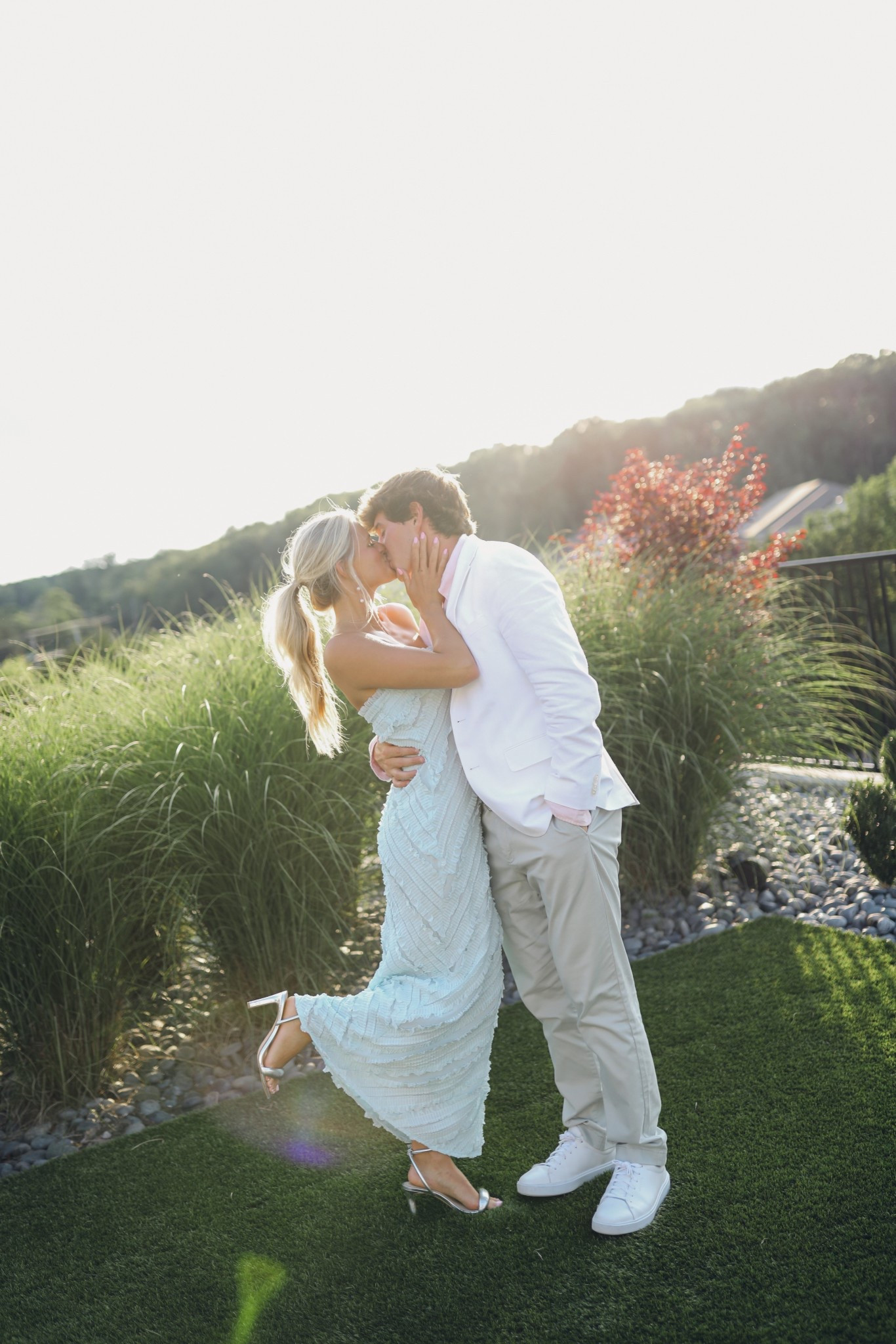 rehearsal dinner fit 🤍 
I’m usually not a strapless kinda girl but I am OBSESSED with this dress !!!!! Only $150 on Anthropologie 🙌🏼

#LTKWedding #LTKStyleTip #LTKFindsUnder100