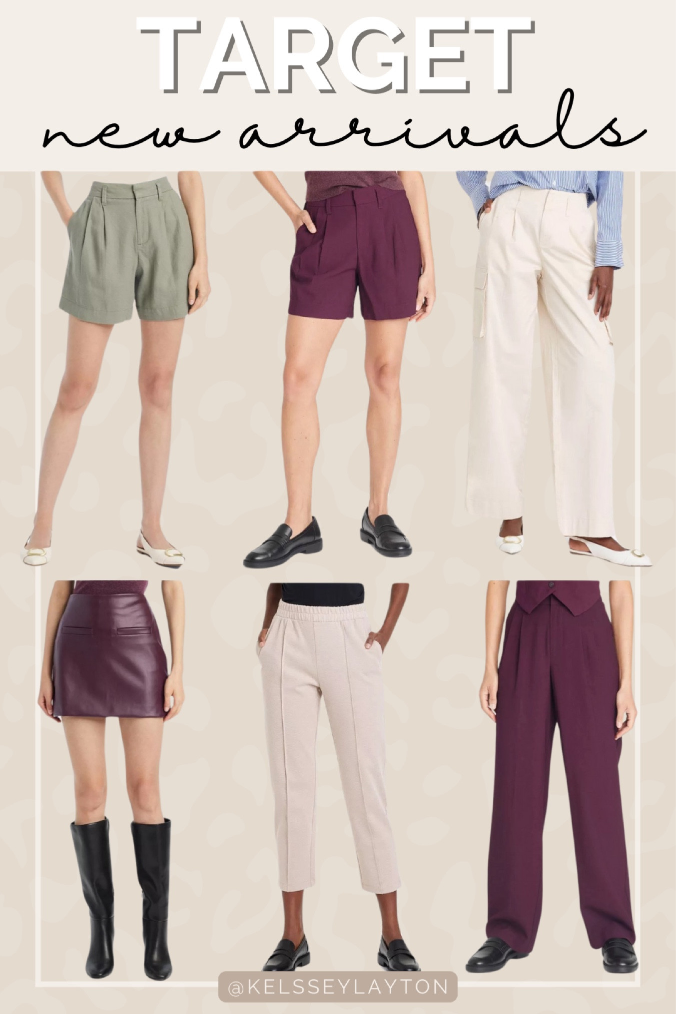 Target new arrival, trousers, shorts and skirts 

#LTKStyleTip #LTKFindsUnder50 #LTKSeasonal