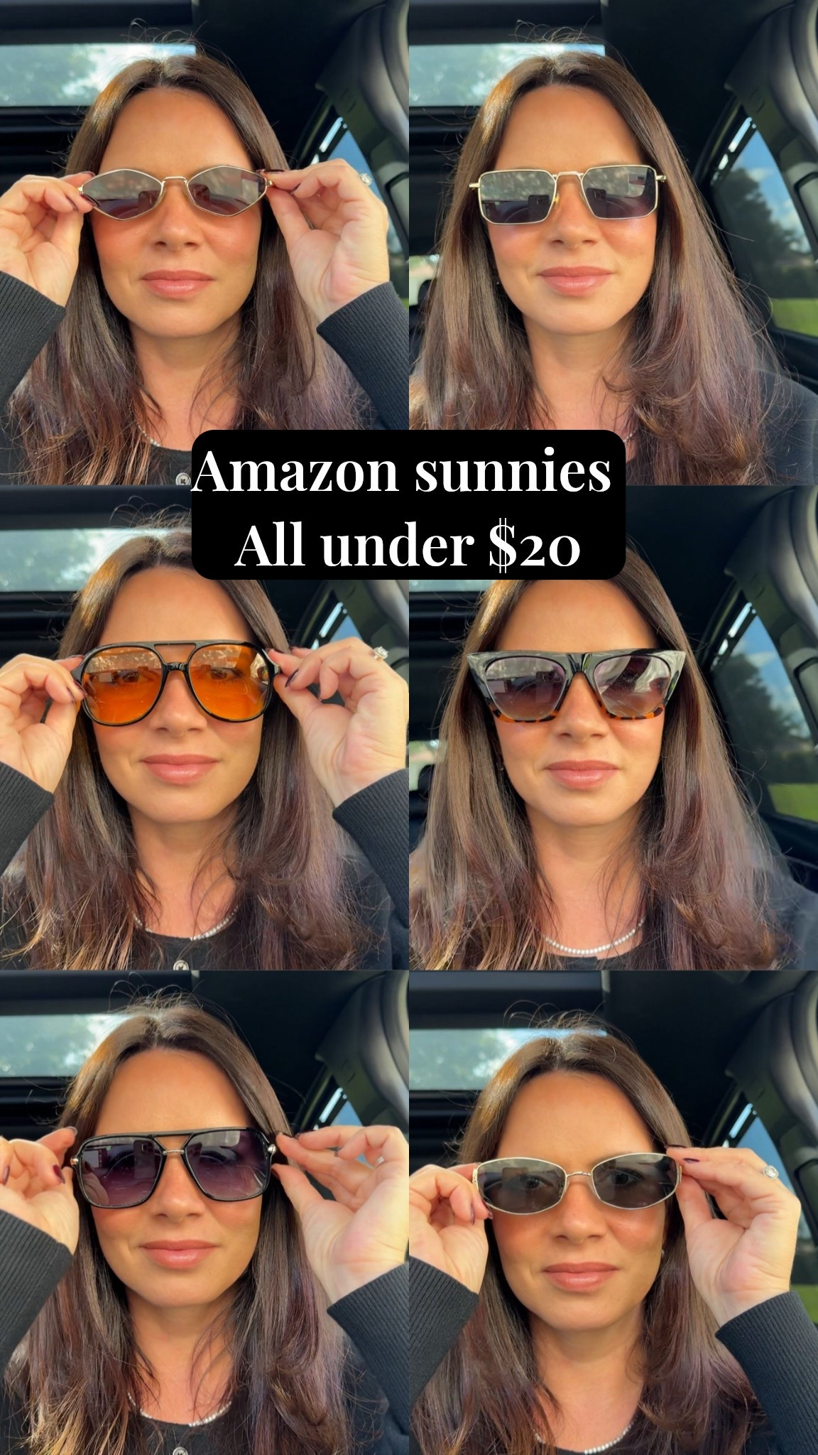 Amazon sunglasses all under $20


#LTKGiftGuide #LTKStyleTip #LTKFindsUnder50
