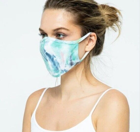 Tie Dye Face Mask for Adults | Etsy (US)