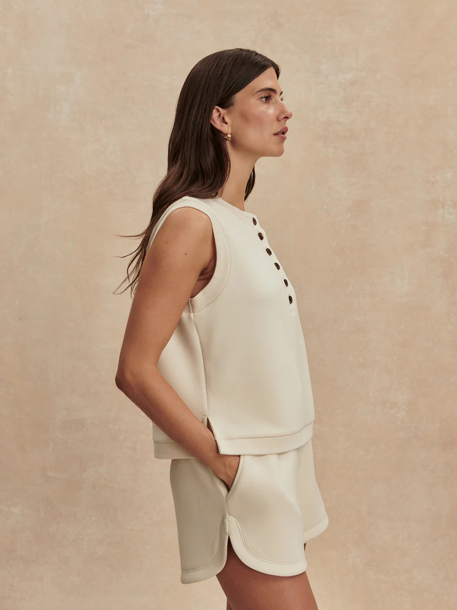 Marla Button Placket Tank | Varley US | Varley US