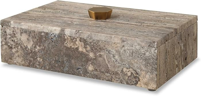 Uttermost 18153 Griseus - Stone Box-2.75 Inches Tall and 9.5 Inches Wide | Amazon (US)