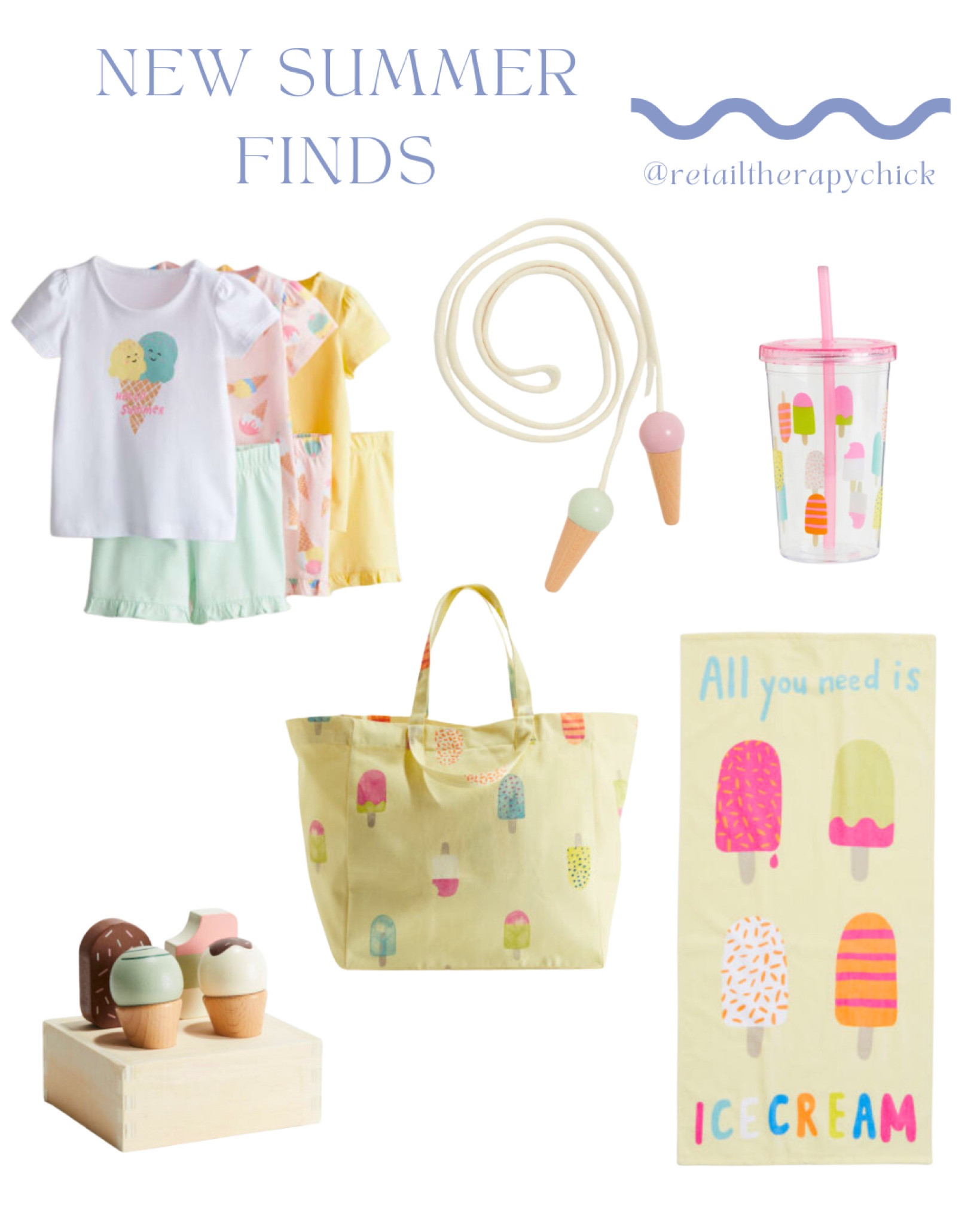 Adorable ice cream themed summer finds! 🍦

#summerfinds
#summerkids
#summerbaby
#icecream
#kidstoys


#LTKfamily #LTKbaby #LTKkids