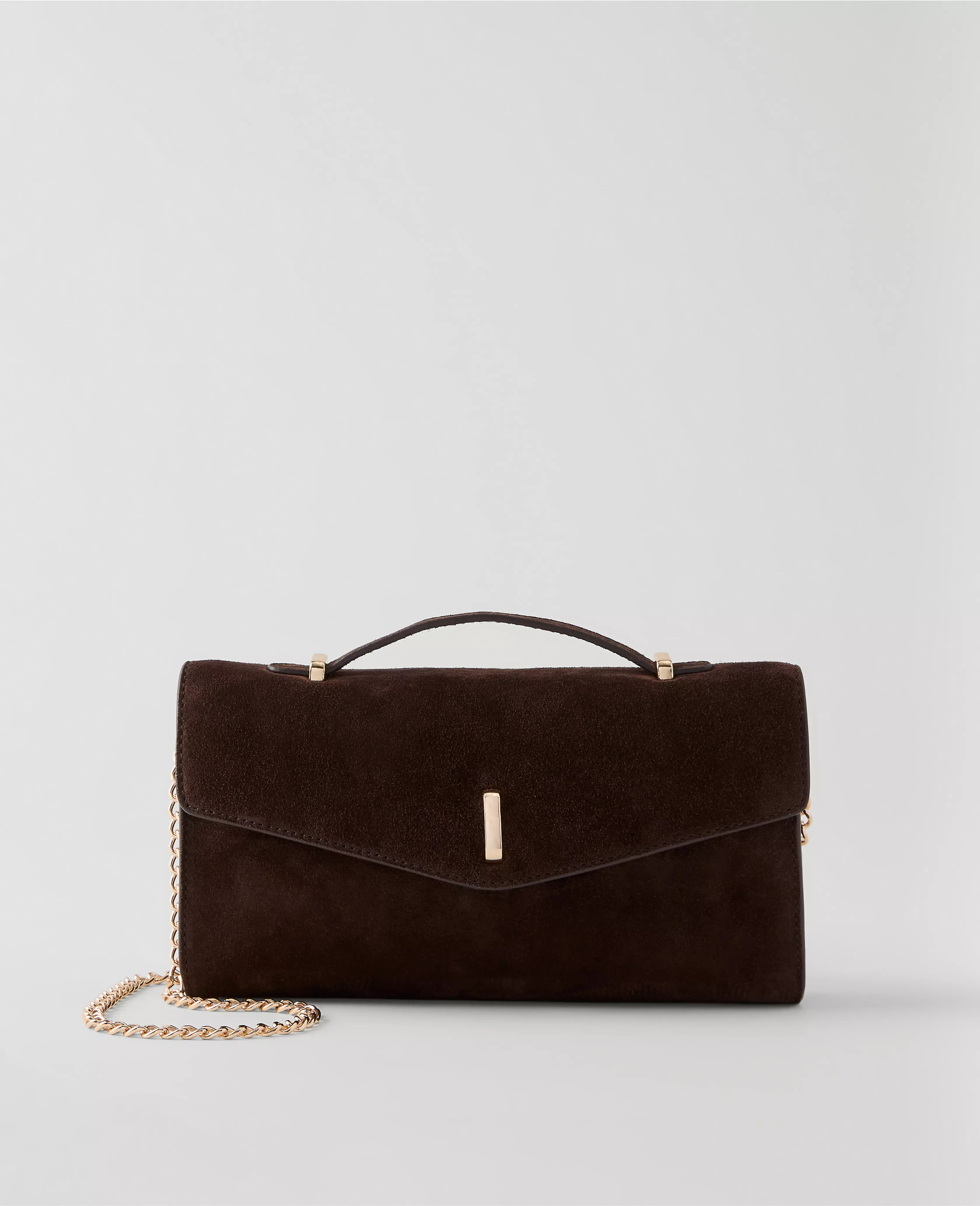 Suede Crossbody Bag | Ann Taylor