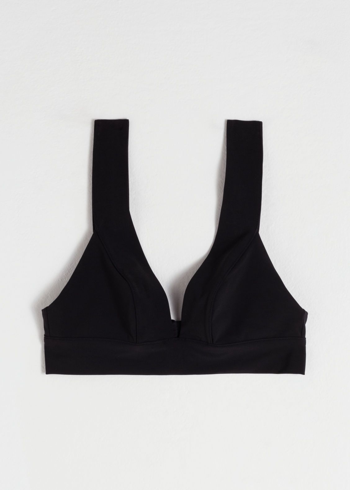 V-Cut Bikini Top - Black | & Other Stories (EU + UK)