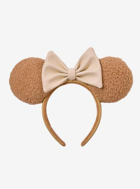 Loungefly Minnie Mouse Brown Sherpa Ears — BoxLunch Exclusive | BoxLunch