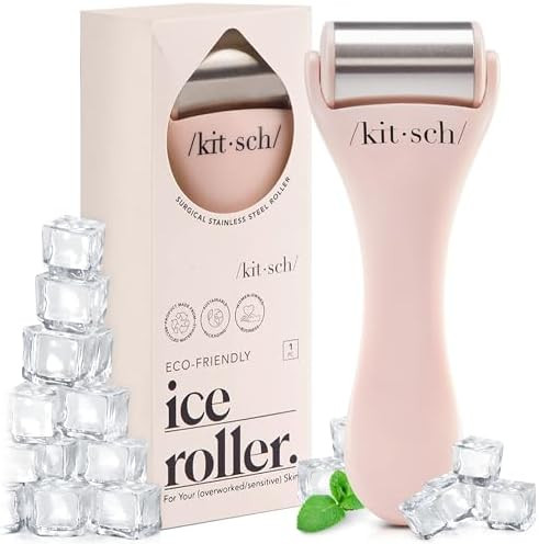 Kitsch Women's Facial Ice Roller, Pink, One Size | Amazon (US)