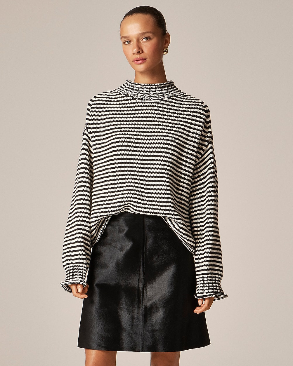 2025 Rollneck™ sweater in stripe | J. Crew US