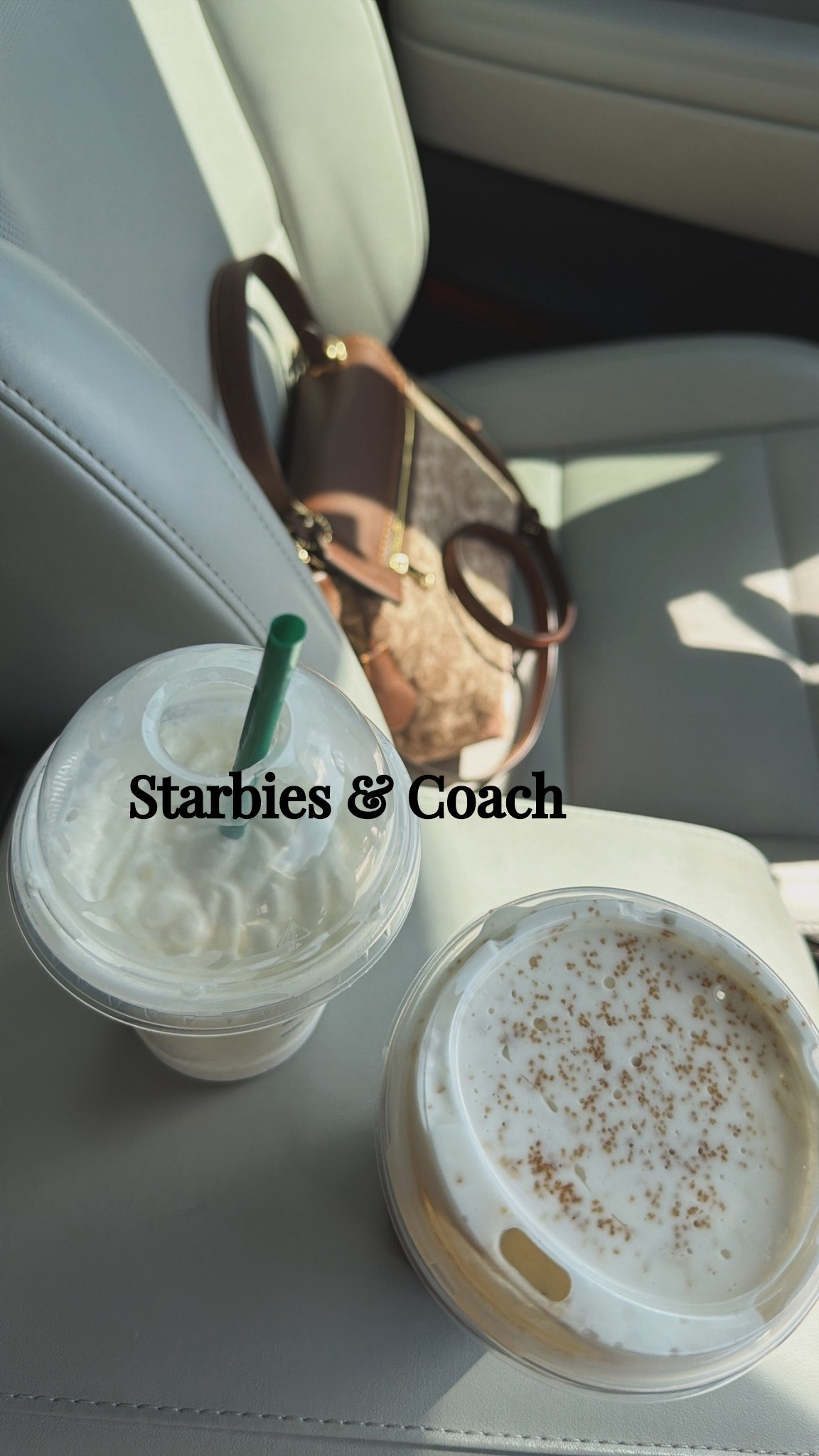 Fri-YAY means Starbies! Peep that new Coach bag 👀 

Emory Top Handle Bag from the Coach Outlet. 💕

#LTKootd #LTKdayinmylife #LTKmorningroutine