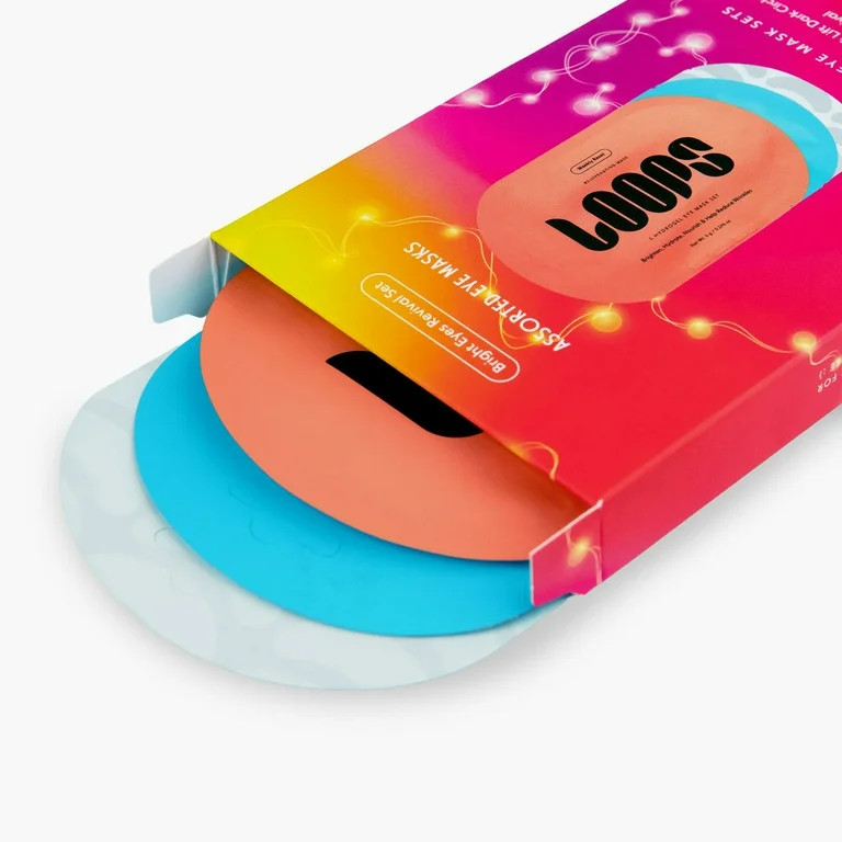 Loops Bright Eyes Revival Set Assorted Eye Masks, 0.528 oz, 3 Pack | Walmart (US)