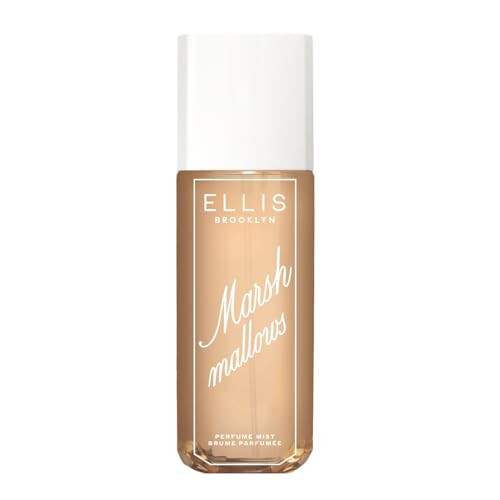Ellis Brooklyn MARSHMALLOWS Perfume Mist, Gourmand Scent with Marshmallow, Caramel Accord, & Milky Musks, Vegan Perfume, Made In The USA, 240ml/8.1f fl oz | Amazon (US)