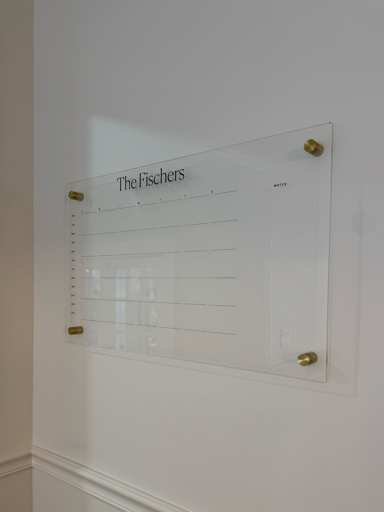 Our aesthetic dry erase acrylic calendar! 

#LTKSaleAlert #LTKFindsUnder100 #LTKHome