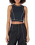 The Drop Women's Brielle Contrast Stitched Cropped Tank | Amazon (US)