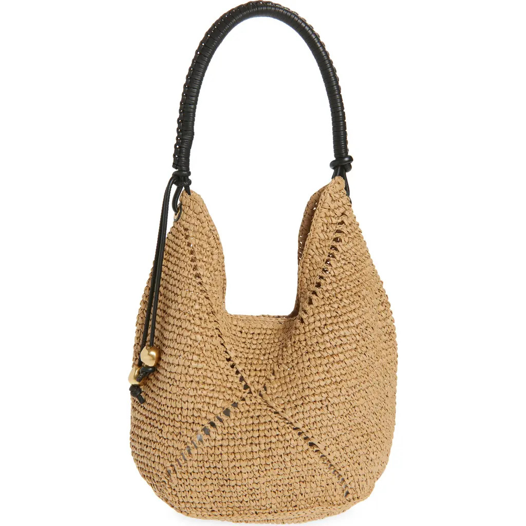 Madewell The Camren Straw Bag in Natural Multi at Nordstrom | Nordstrom