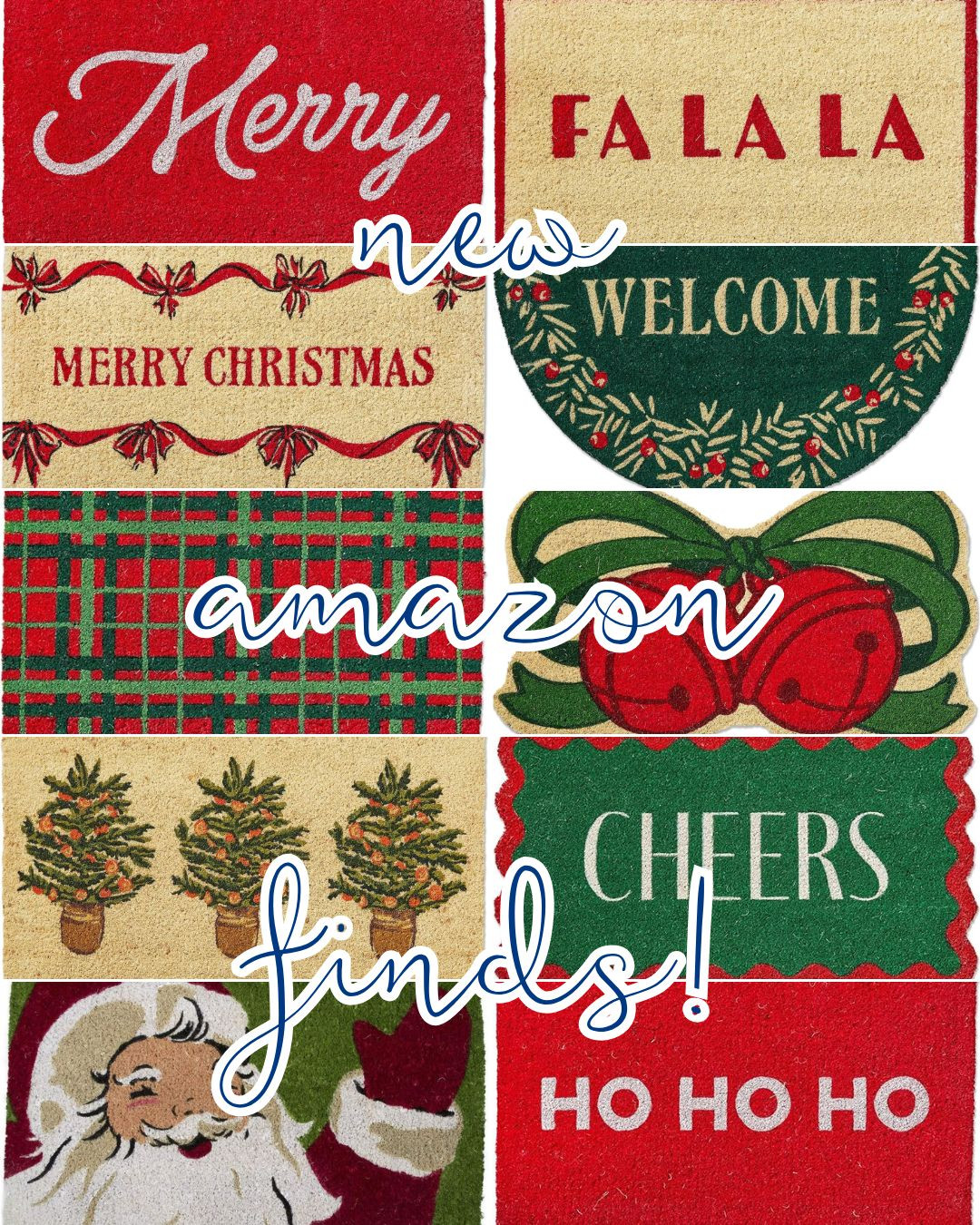 Amazon Christmas doormats! 

holiday, seasonal, porch decor, decorating, home 

 #LTKHoliday #LTKSeasonal #LTKHome