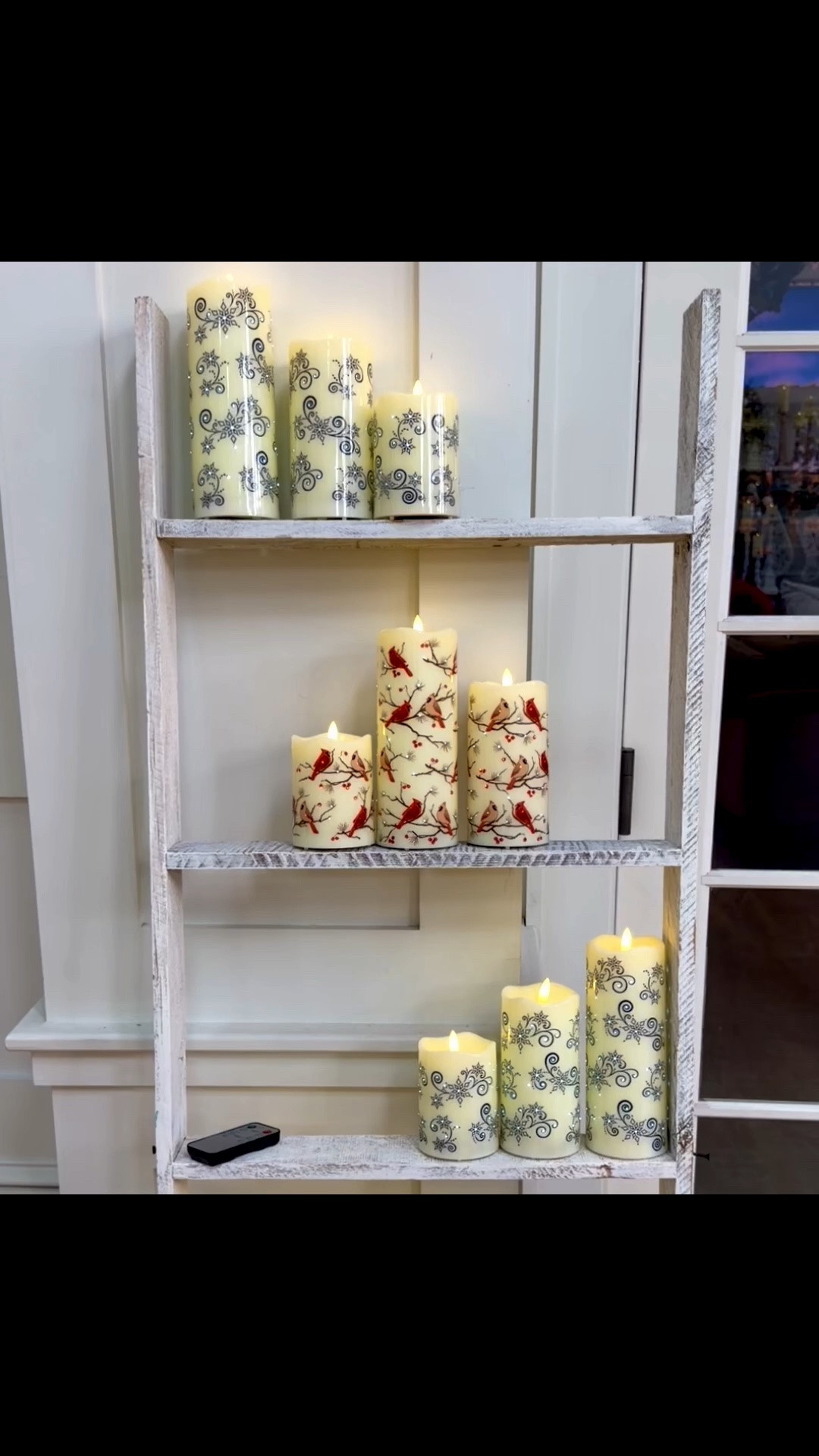 Shop the QVC Today’s Special Value - my new Set of (3) 4”, 6”, 8” Fiber Optic Candles with Remote! This is the last Temp-tations TSV of the year so check out this Floral Lace Winter and Birchwood patterns at this incredible price while it’s still available! ❤️

#LTKHome #LTKSaleAlert #LTKSeasonal