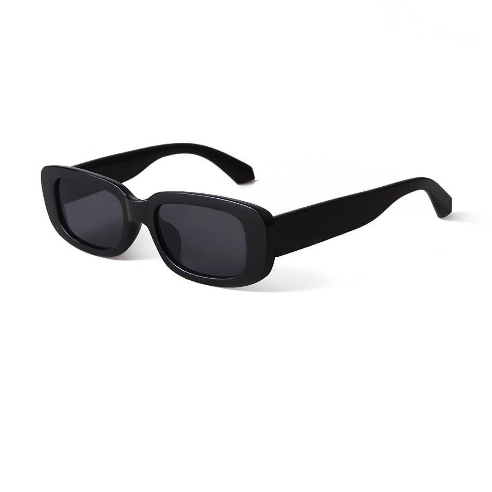 Rectangle Sunglasses Retro Driving Glasses 90’s Vintage Fashion Narrow Square Frame Sunglasses ... | Walmart (US)