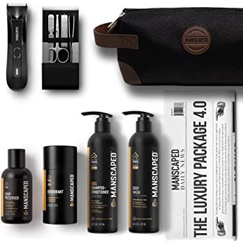 MANSCAPED® The Luxury Package 4.0 Includes: The Lawn Mower™ 4.0 Electric Trimmer, The Shears 2... | Amazon (US)
