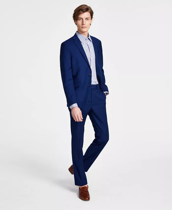 Kenneth Cole Reaction Men's Ready Flex Slim-Fit Suit - Macy's | Macys (US)