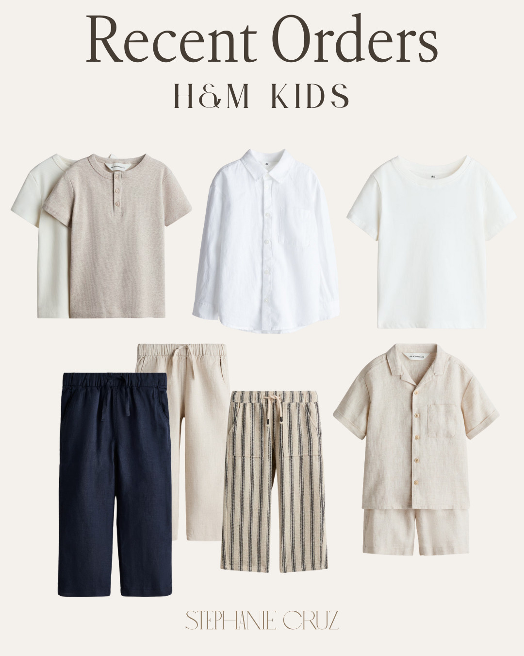 Recent orders for the little one 🤍 loving these H&M Kids finds—easy neutrals, comfy fits, and perfect for everyday wear.

#HMKids #kidsfashion #kidsstyle 

 

#LTKootd #LTKKids