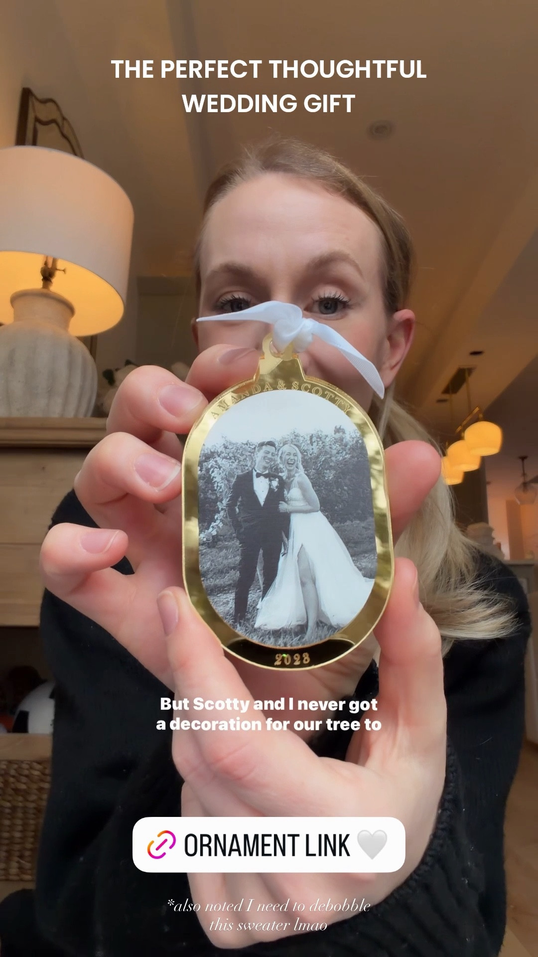 A little late but ready for our Christmas tree next year! Scotty and I never had a wedding commemoration decoration made and when I saw this decoration I fell in love! I just simply sent one of our favourite wedding photos to the maker and she was wonderful with communication. Highly recommend and I can't wait to see this hanging on our tree next year ❤️ This would also make a super thoughtful gift for someone following wedding season! Xo 

#LTKcanada #LTKgiftguide #LTKwedding