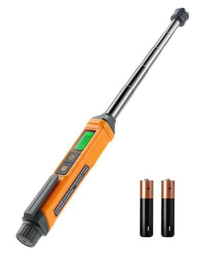 Natural Gas Detector, TopTes PT299 Gas Leak Detector with Extendable Rod, Portable Propane Sniffer for Detecting Combustible Leaks Like Methane & Butane for Home, RV (Includes Battery x2) - Orange | Amazon (US)