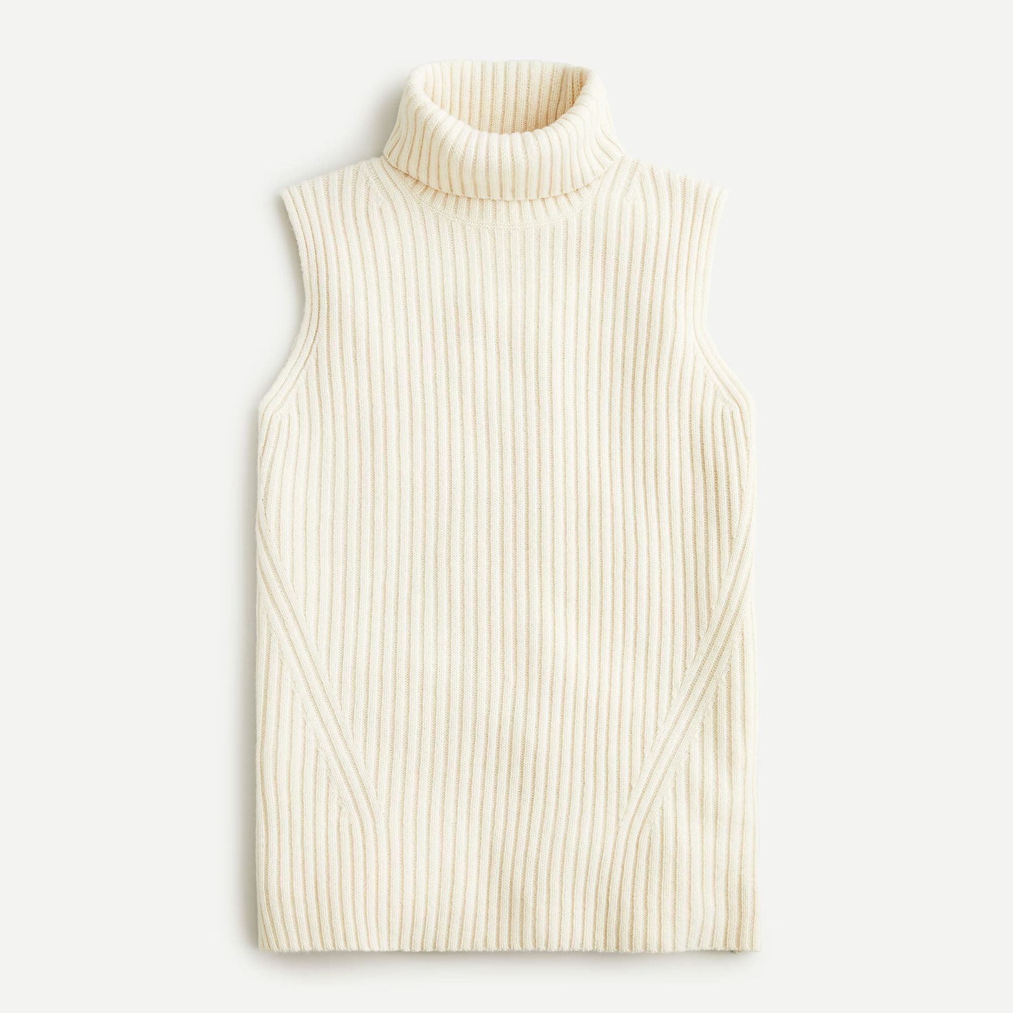 Ribbed turtleneck sweater-vest | J.Crew US
