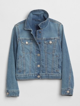 Supersoft Knit Denim Jacket | Gap US