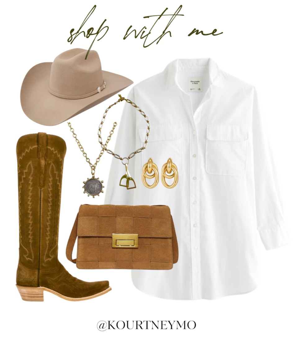 PBR style, western boot styling, Lucchese Priscilla, Abercrombie, Amazon, Etsy 