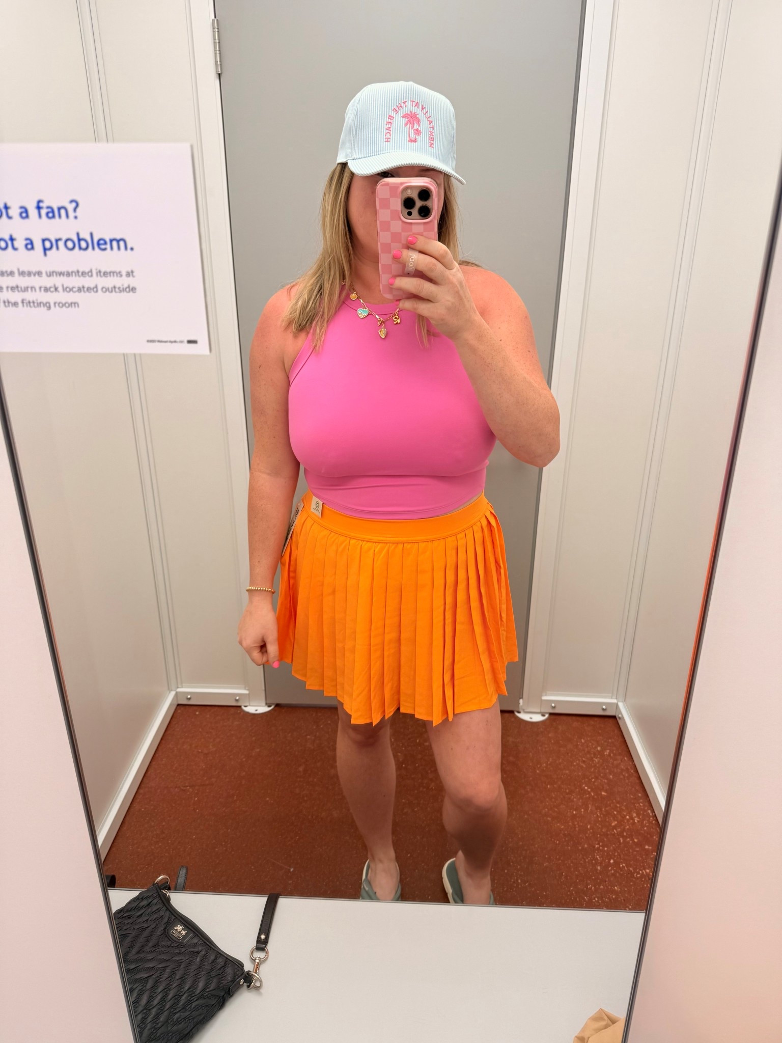 $12 Walmart Skort! Comes in lots of other colors! 🧡🩷 wearing the L

#LTKMidsize #LTKActive #LTKootd