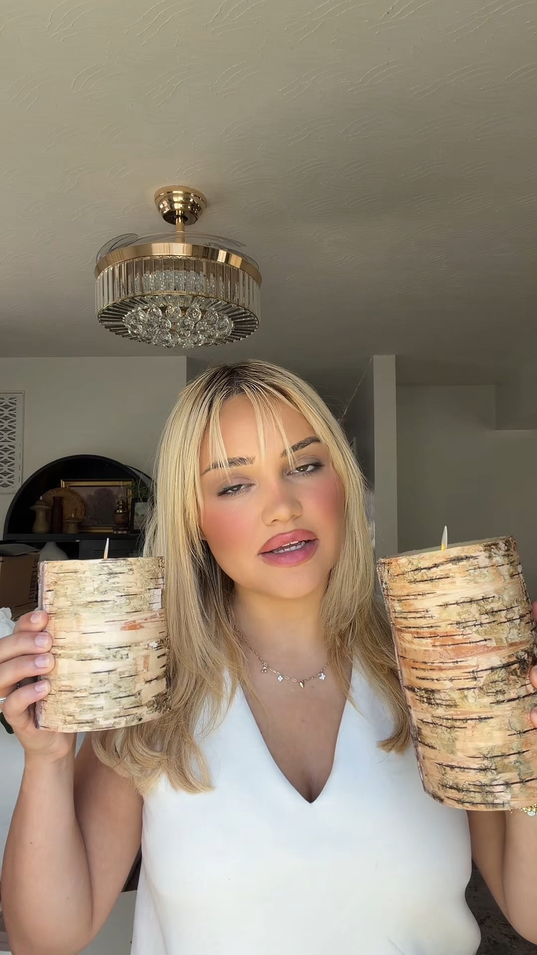 If you’re looking for the perfect gift, @Luminara candles are a beautiful choice. The elegant birch pattern adds a cozy, natural touch to any space, making it a thoughtful gift that can be enjoyed all year long. ✨🕯️🌿

#LTKdayinmylife