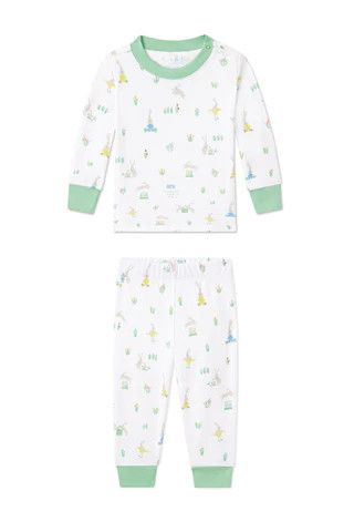 Baby Long-Long Set in Bunnies | LAKE Pajamas