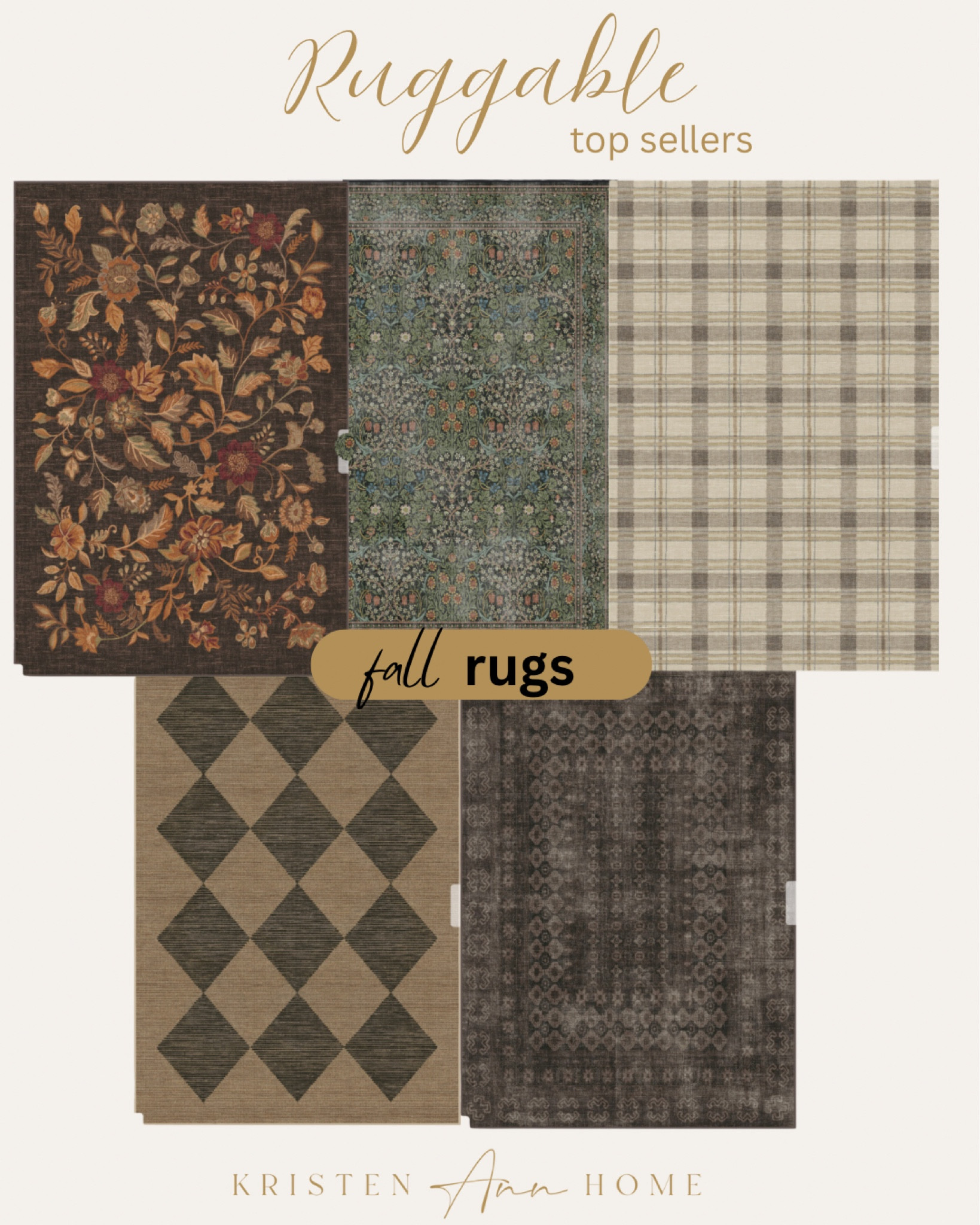 Some of Ruggable’s top sellers! These are beautiful for refreshing your space for fall. It is amazing how just changing a rug can update a room. 

#LTKHome #LTKStyleTip