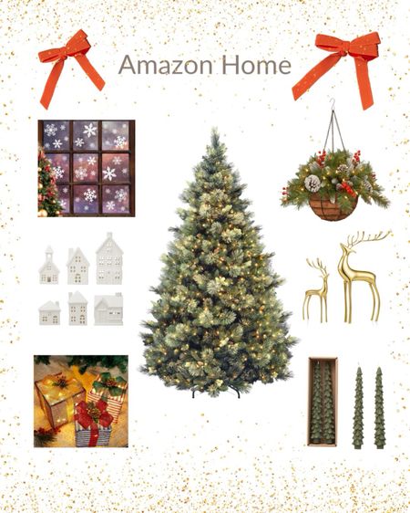 Christmas Decor - Amazon home 🎄
🔑 Christmas tree, Reindeer decorations, Christmas village displays, Christmas tree candles, pre-lit Christmas decorations, window Christmas decorations, 

#LTKhome #LTKHoliday