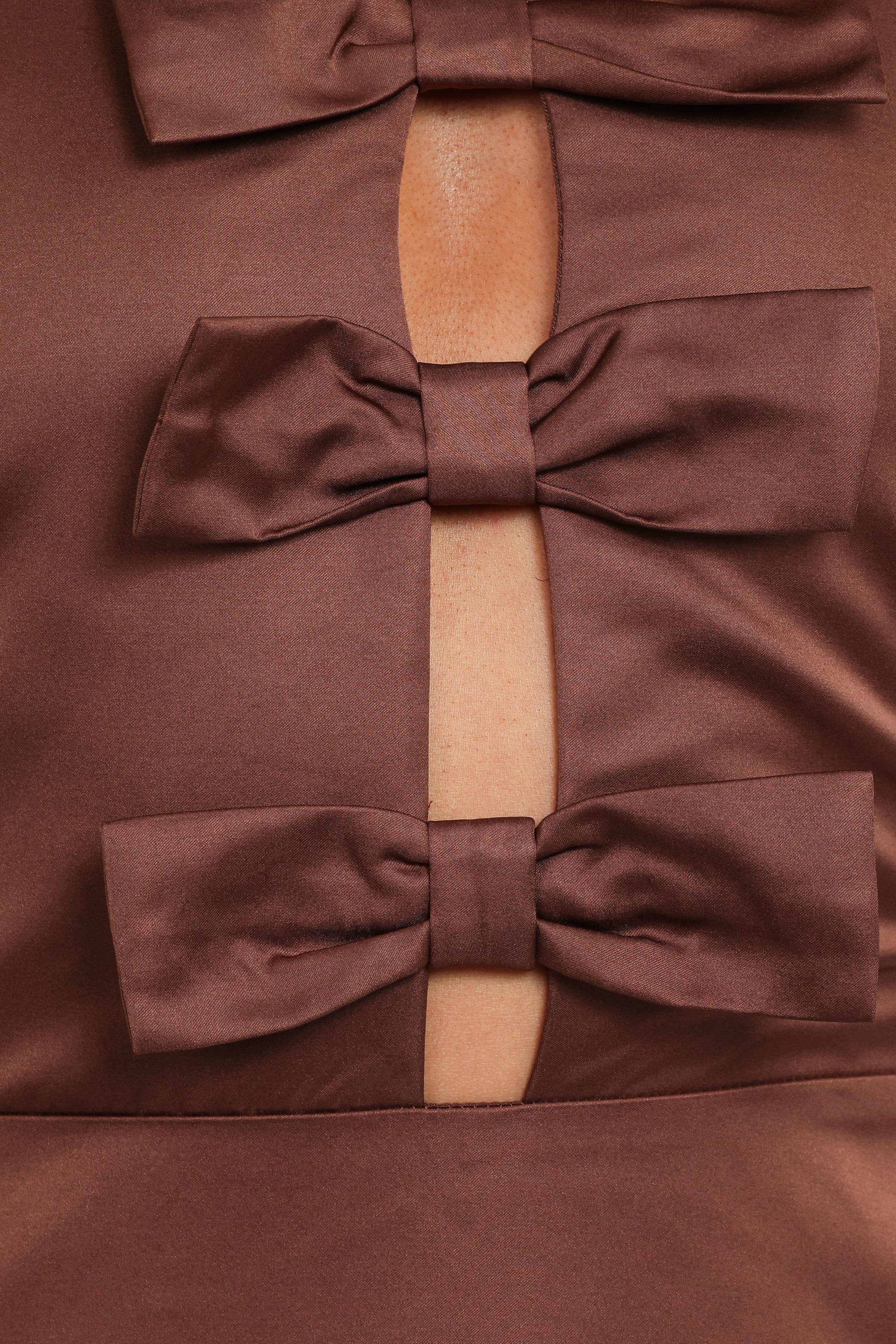 Norva Maxi Dress - Brown | Petal & Pup (US)