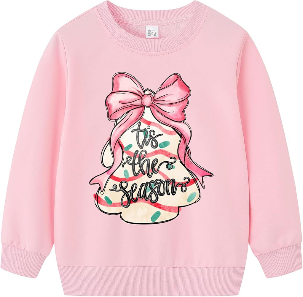Boys Girls Christmas Sweatshirts Toddler Dinosaur Monster Truck Crewneck Pullover Funny Xmas Holi... | Amazon (US)