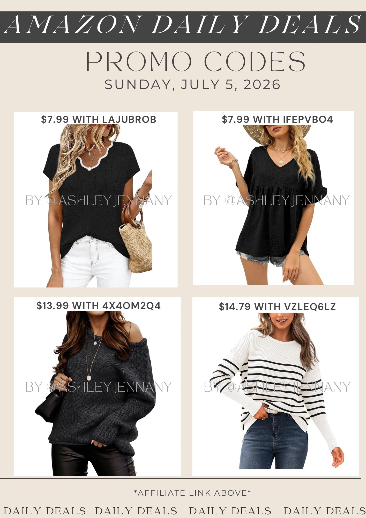 Amazon deals

#LTKMidsize #LTKSaleAlert #LTKootd